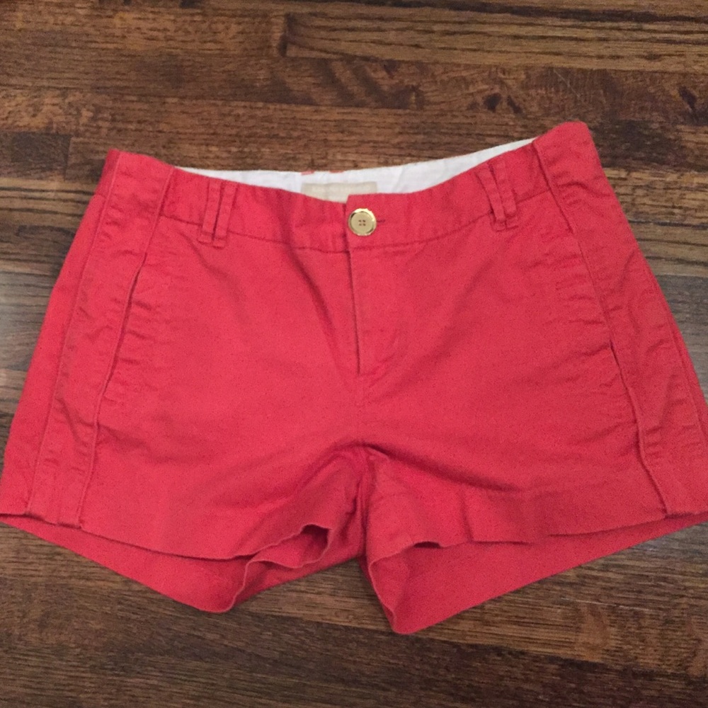 Banana Republic Martin Fit Coral Shorts size 4
